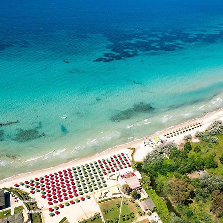 Simantro Resort Sani  Ngoại thất bức ảnh Aerial view of the beach